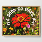It's Good To Have Hope Serving Tray Gallery Image 1