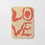 LOVE STATEMENT Bath Mat Gallery Image 1