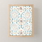 Moroccan Tiles Mini Art Print Gallery Image 1