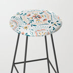 Moroccan Tiles Stool Gallery Image 2