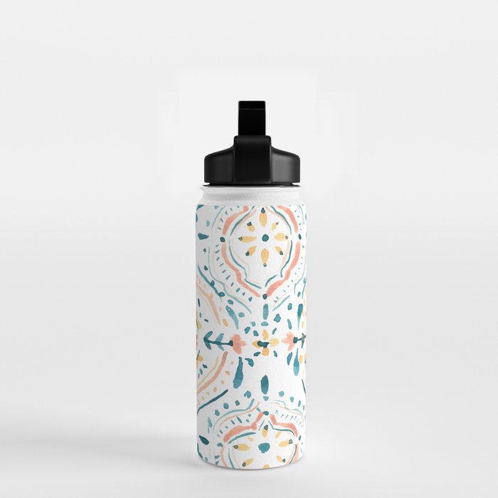 Moroccan Tiles Water Bottle Gallery Image 2