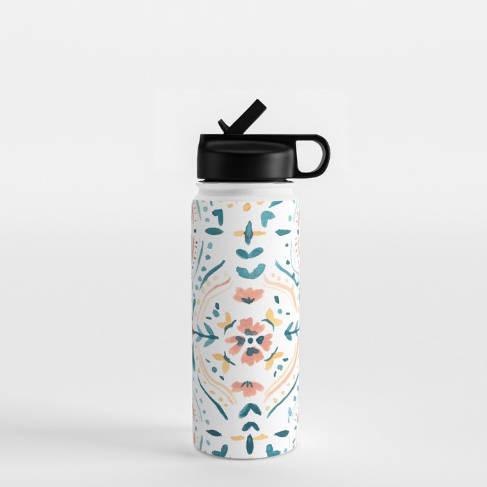 Moroccan Tiles Water Bottle Gallery Image 1