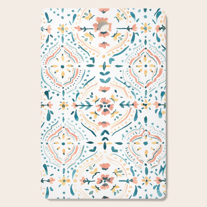 Moroccan Tiles Cutting Board Gallery Image 1