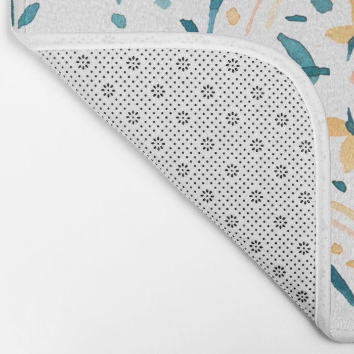 Moroccan Tiles Bath Mat Gallery Image 2