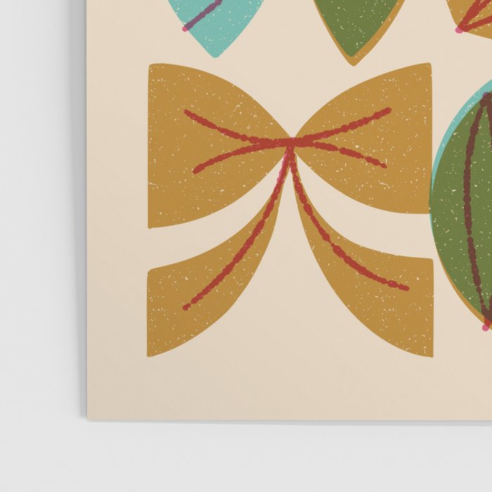 Retro Holiday Grid Poster Gallery Image 3