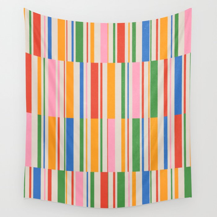 Stripes | PATTERN 01: The Retro Edition Wall Tapestry Gallery Image 1