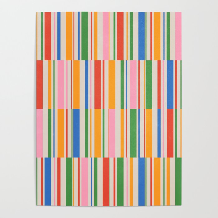 Stripes | PATTERN 01: The Retro Edition Poster Gallery Image 4