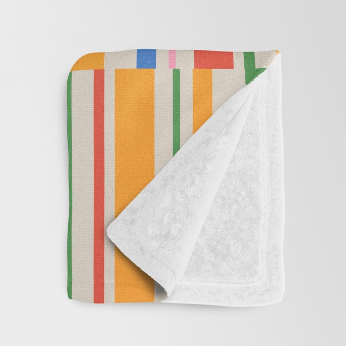 Stripes | PATTERN 01: The Retro Edition Throw Blanket Gallery Image 3