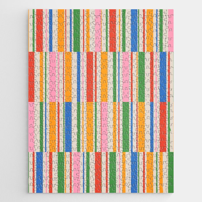Stripes | PATTERN 01: The Retro Edition Jigsaw Puzzle Gallery Image 1