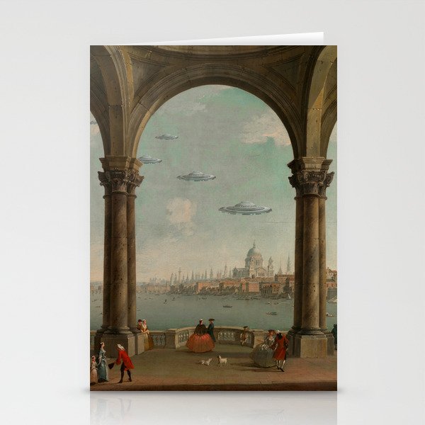 Venetian Promenade Stationery Card Gallery Image 1