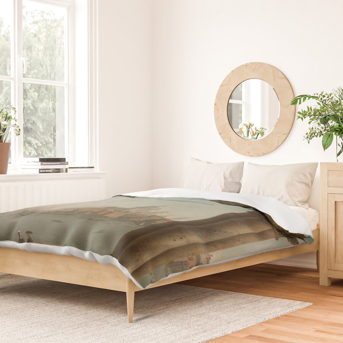 Venetian Promenade Duvet Cover Gallery Image 2