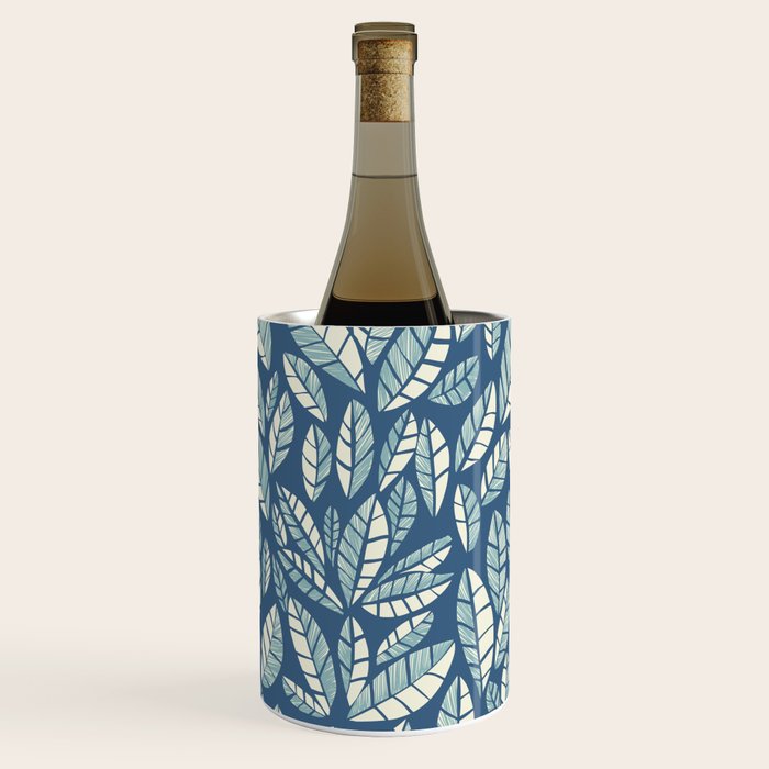 Wildlife Safari Laeves blue Wine Chiller Gallery Image 2