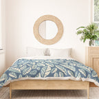 Wildlife Safari Laeves blue Duvet Cover Gallery Image 3