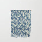 Wildlife Safari Laeves blue Wall Hanging Gallery Image 1