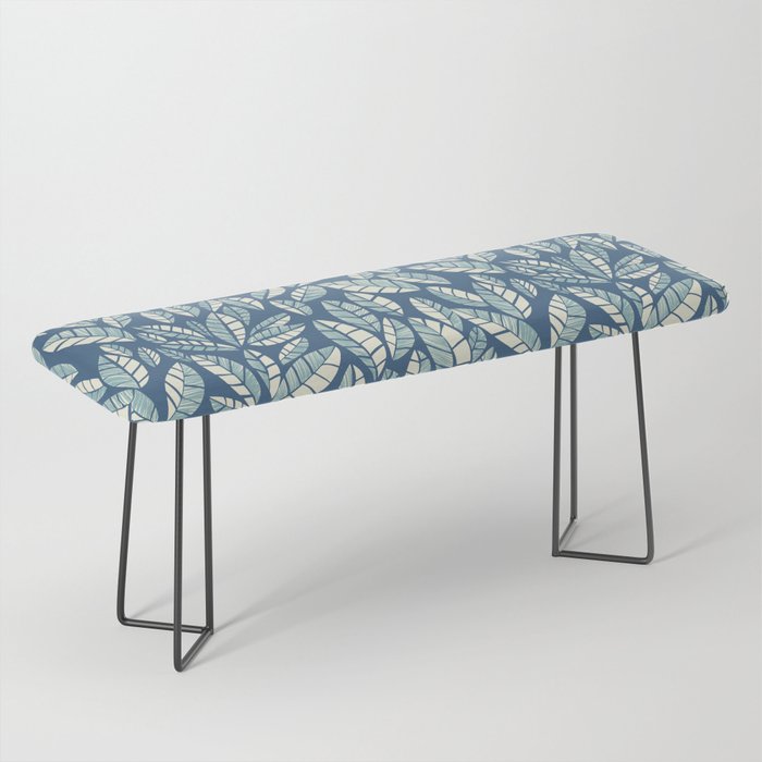 Wildlife Safari Laeves blue Bench Gallery Image 1