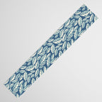 Wildlife Safari Laeves blue Table Runner Gallery Image 3