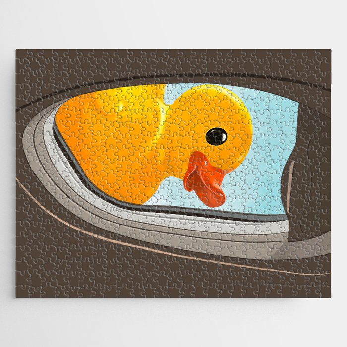 Hello! Yellow Duck Jigsaw Puzzle Gallery Image 1