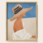 Summer Hat Serving Tray Gallery Image 1