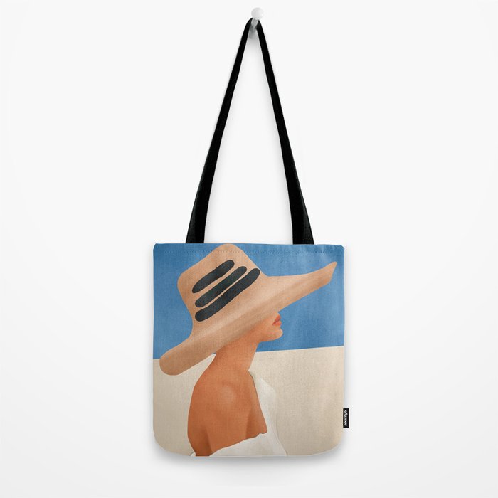 Summer Hat Tote Bag Gallery Image 2