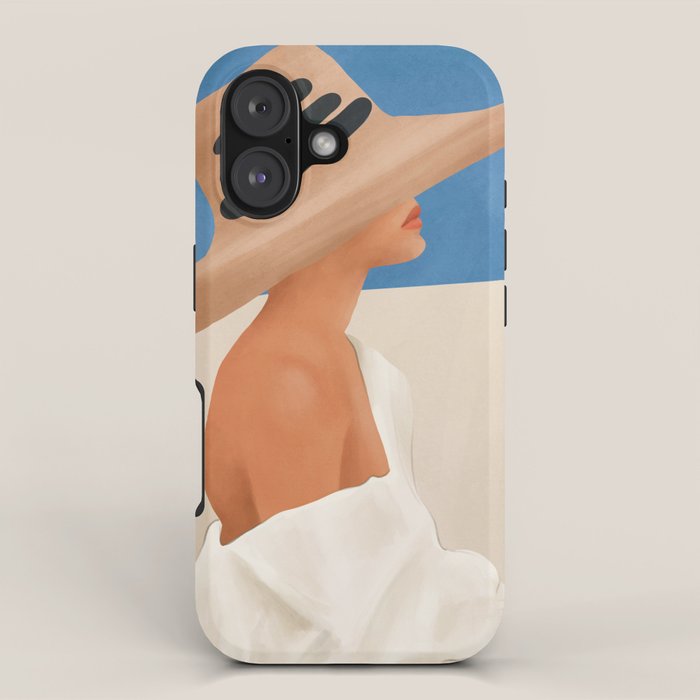 Summer Hat iPhone Case Gallery Image 1