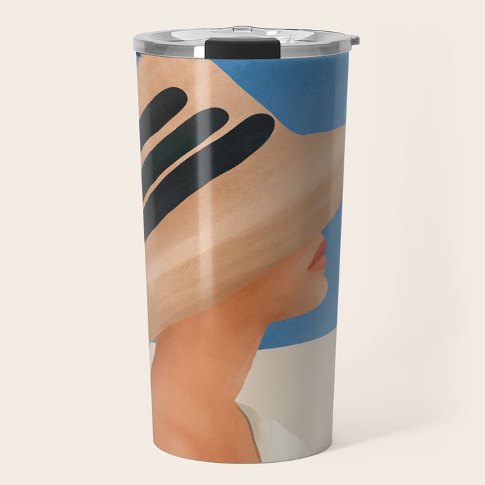 Summer Hat Travel Mug Gallery Image 1