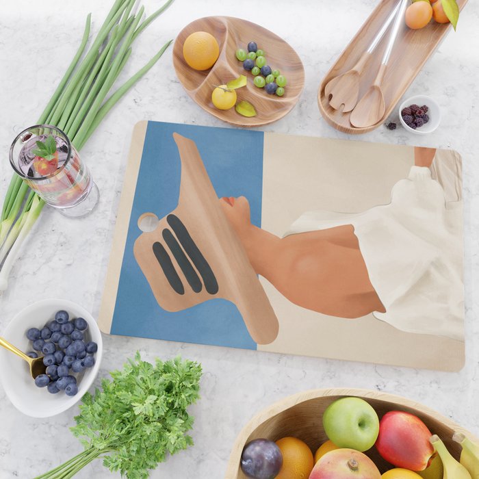 Summer Hat Cutting Board Gallery Image 2