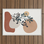Shapes and Branches 07 Outdoor Rug Gallery Image 1