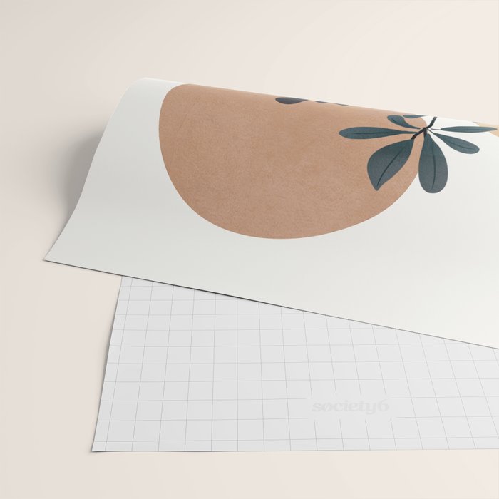 Shapes and Branches 07 Wrapping Paper Gallery Image 2