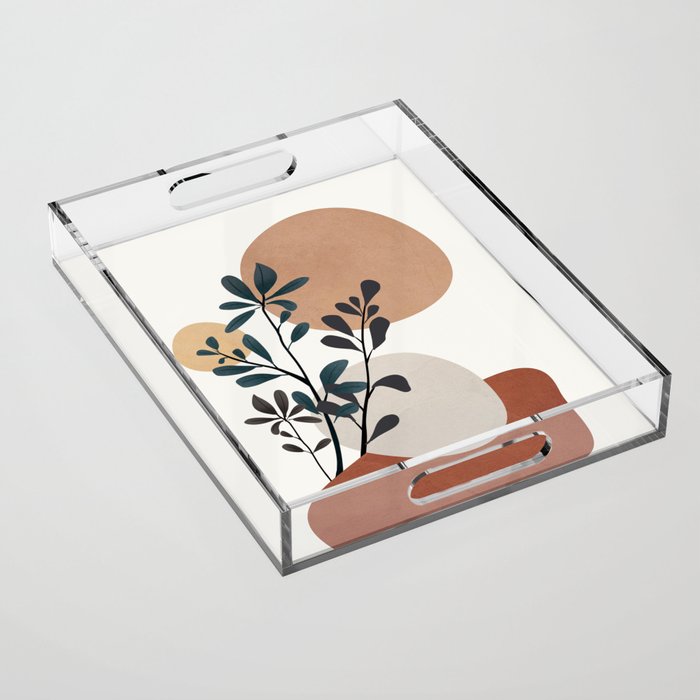 Shapes and Branches 07 Acrylic Tray Gallery Image 1