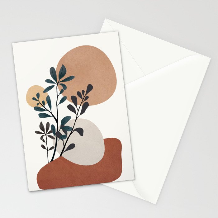 Shapes and Branches 07 Stationery Card Gallery Image 2