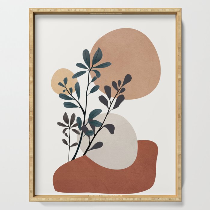 Shapes and Branches 07 Serving Tray Gallery Image 1