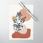Shapes and Branches 07 Wrapping Paper Gallery Image 1