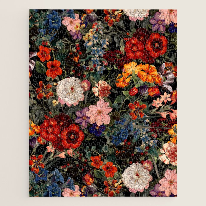 Exotic Night Garden Jigsaw Puzzle Gallery Image 1