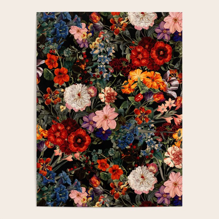 Exotic Night Garden Poster Gallery Image 4