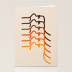 Golden Silhouettes Stationery Card Gallery Image 2