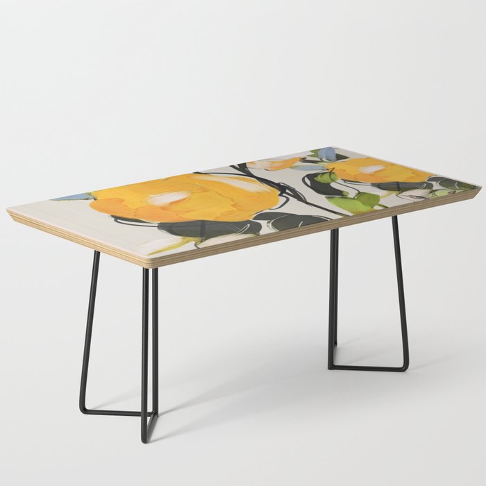Yellow Flowers  Coffee Table Gallery Image 1