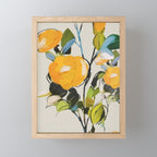 Yellow Flowers  Mini Art Print Gallery Image 1