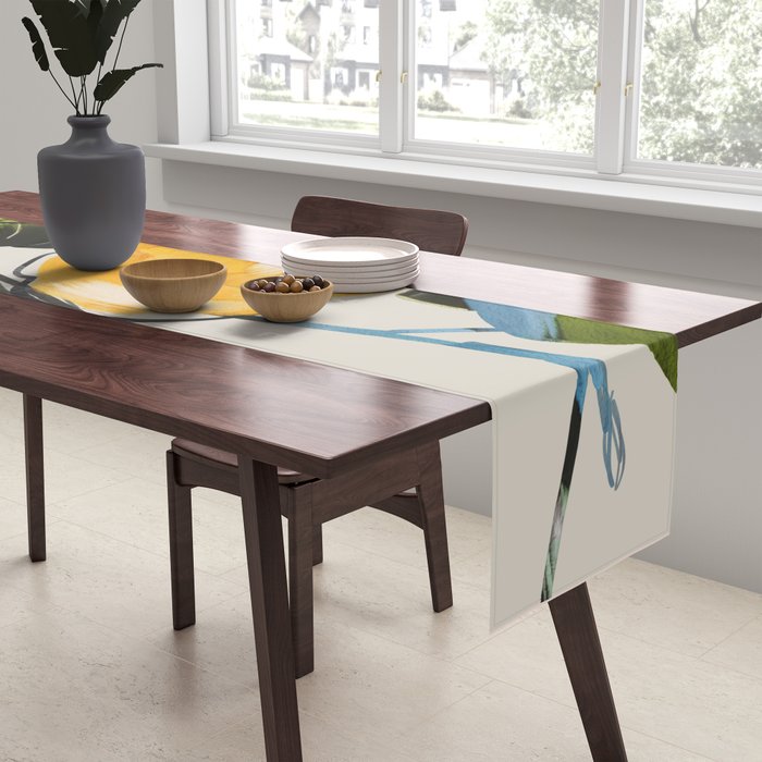 Yellow Flowers  Table Runner Gallery Image 2