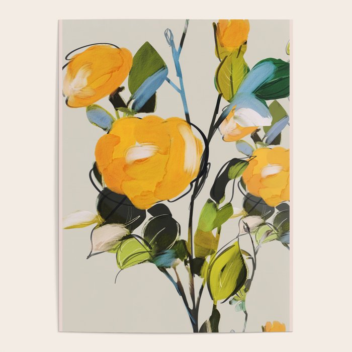 Yellow Flowers  Poster Gallery Image 4