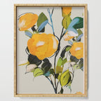 Yellow Flowers  Serving Tray Gallery Image 1