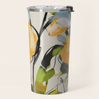 Yellow Flowers  Travel Mug Gallery Image 2