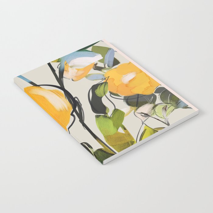 Yellow Flowers  Notebook Gallery Image 2