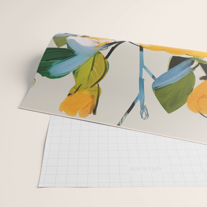 Yellow Flowers  Wrapping Paper Gallery Image 2