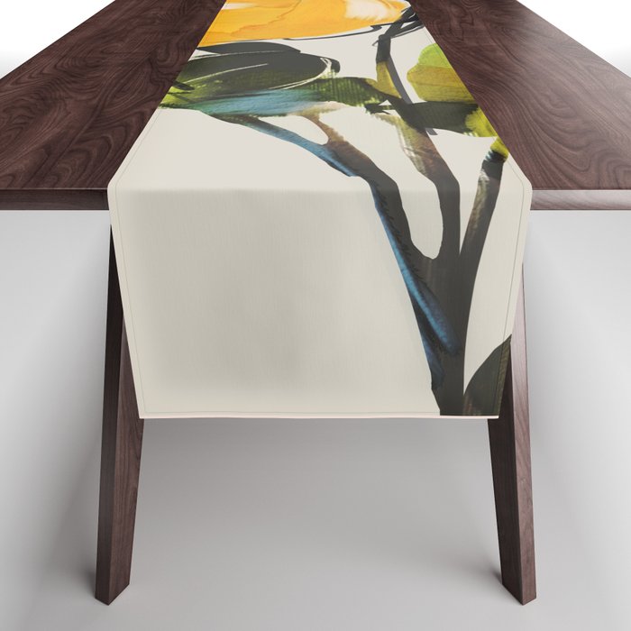 Yellow Flowers  Table Runner Gallery Image 1