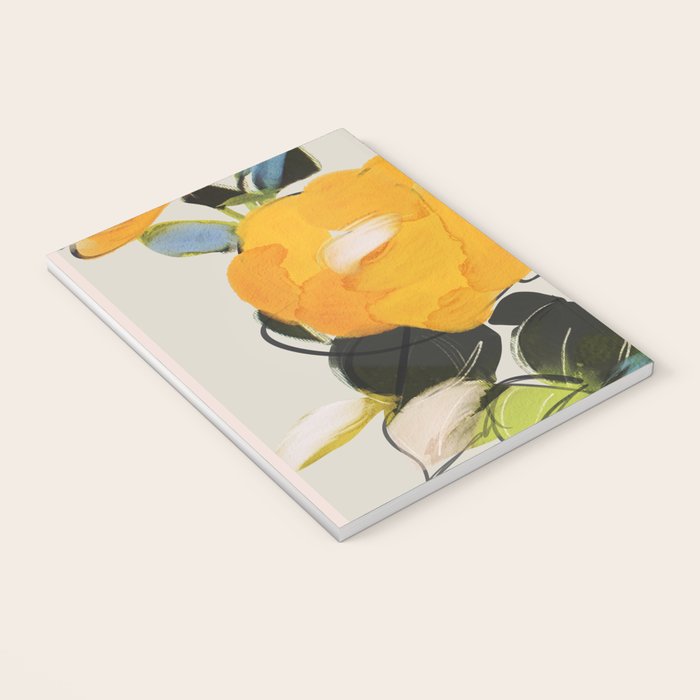 Yellow Flowers  Notebook Gallery Image 3