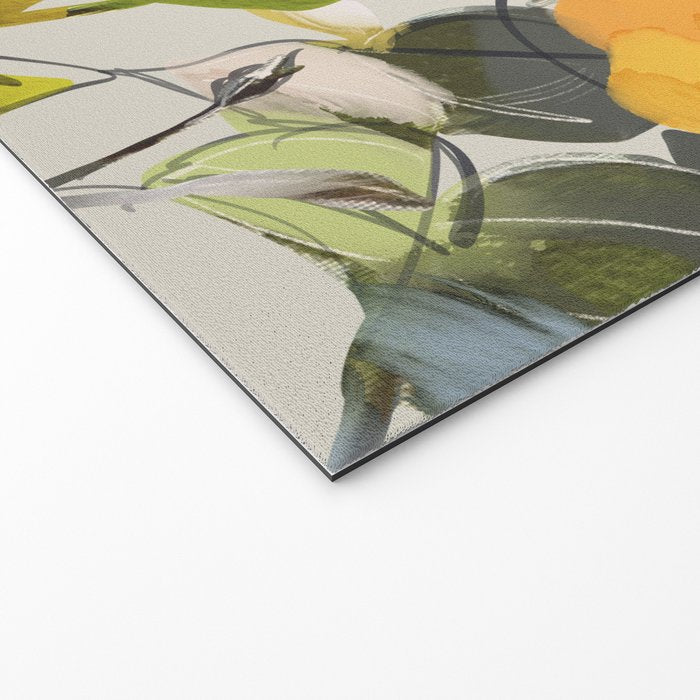 Yellow Flowers  Welcome Mat Gallery Image 2