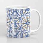 Intricate nature circular tiles B24 Coffee Mug Gallery Image 1