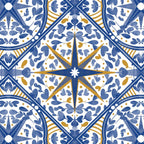 Intricate nature circular tiles B24 Coffee Mug Gallery Image 2