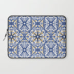 Intricate nature circular tiles B24 Laptop Sleeve Gallery Image 1