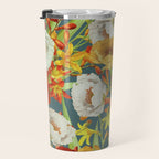 Vintage Poppy Floral Travel Mug Gallery Image 3